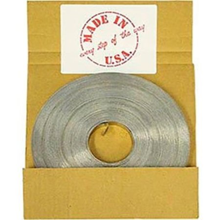 Independent Metal Strap Co. Independent Metal Strap Self Dispensing Stainless Steel Strapping Box , 200'L x 3/4"W x 0.015" Thick 3415-SS
